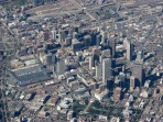 Denver, aerial, buildings, Colorado